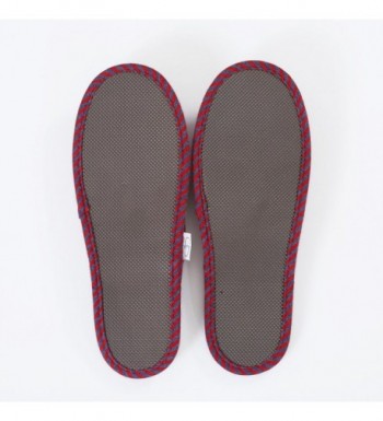 Travel Slippers Super Soft Foldable Knitted Cotton With Non-slip Sole ...