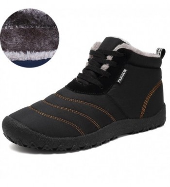 KEESKY Mens Winter Boots Waterproof