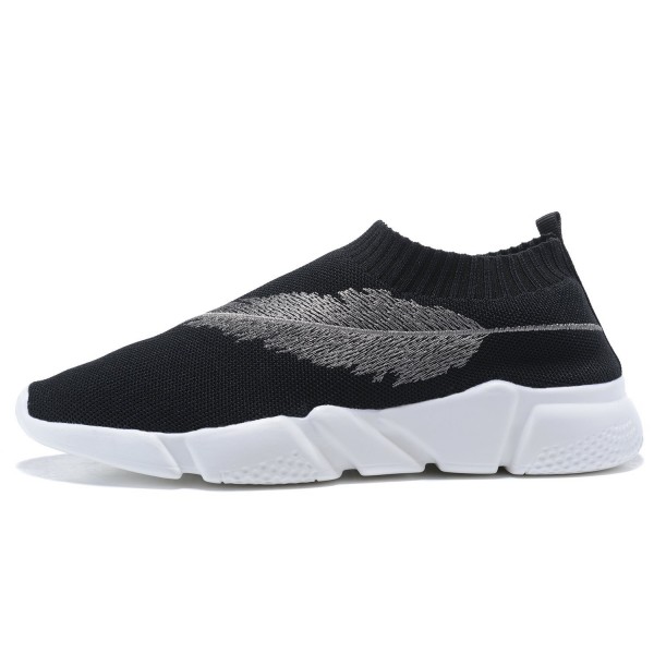 men's casual shoes male breathable light knitted sports casual sneaker