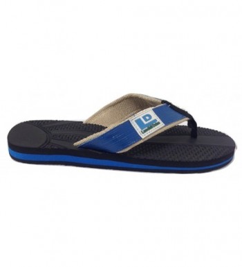 Landfill Dzine Recycled Mens Flip Flops Blue 11 - CZ11ZOSTQ7N