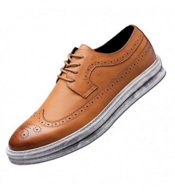 YANXU Fashion Leather Sneaker Wingtip