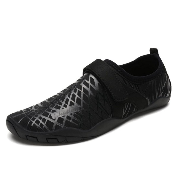 Men's Women's Barefoot Quick Dry Aqua Water Shoe - All-black - CY189YIU82K