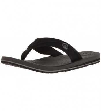 Volcom Lounger Memory Sandal Black