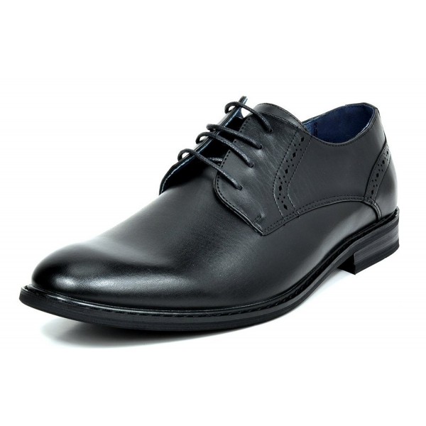 Bruno Prince 16 Black Leather Oxfords