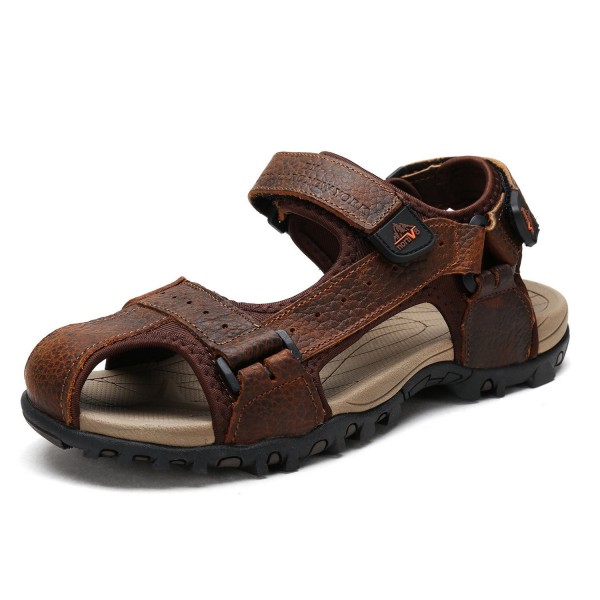 Bruno Marc Men's Nortiv8 Bankok Outdoor Fisherman Sandals - Brown-3 ...