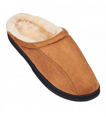 mens backless moccasin slippers