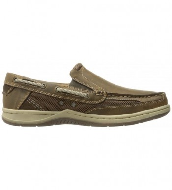 Men's Anchor Slip on Boat Shoe - Brown - CM17AYA47ZI