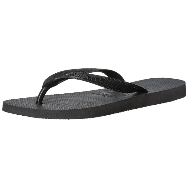 black havana flip flops