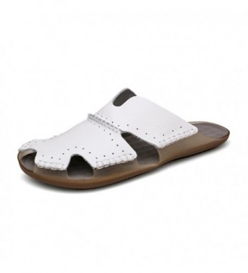 Aliwendy Leather Sandals Slippers Non Slip