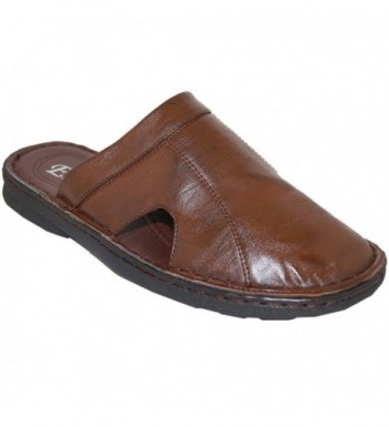 Shoe Artists Slides Brown 10 5D