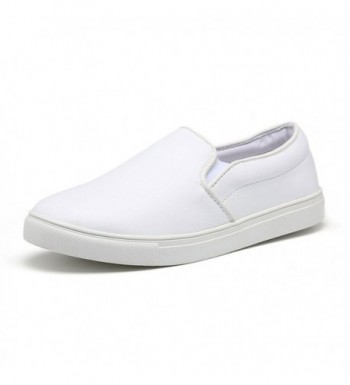 mens white slip on sneakers