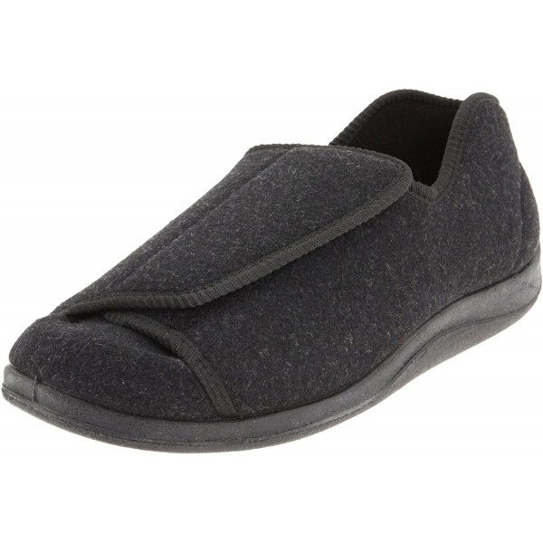 Foamtreads Mens Doctor Charcoal Wool