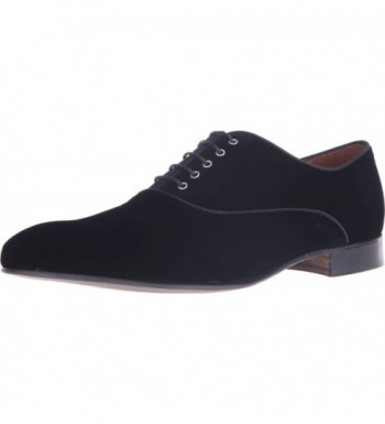 Massimo Matteo Velvet Lace Up Oxford