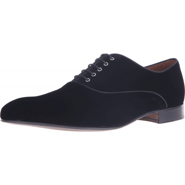 Massimo Matteo Velvet Lace Up Oxford