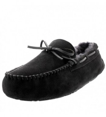 Mens Loafer Winter Moccasin Slippers