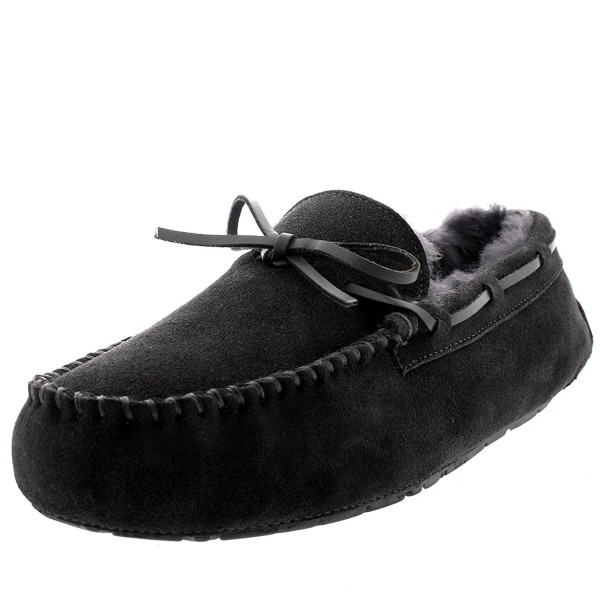 Mens Loafer Winter Moccasin Slippers