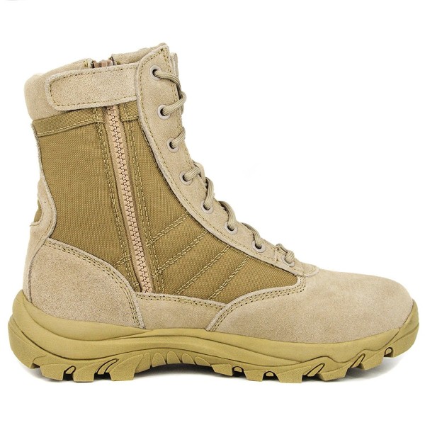 Men's 8 Inch Military Tactical Boots Lightweight Combat Desert Shoes ...