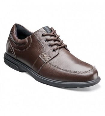 Nunn Bush Moc Toe Chestnut Leather