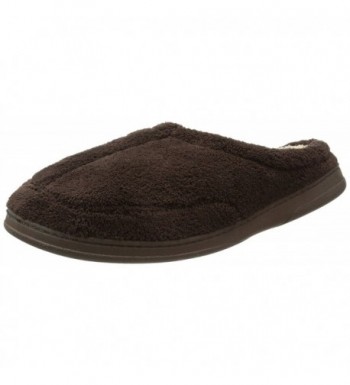 Dearfoams Microfiber Terry Clog Espresso