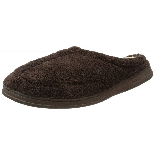 Dearfoams Microfiber Terry Clog Espresso