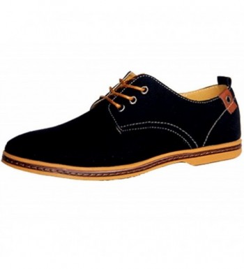 DADAWEN Casual Canvas Oxfords Shoes