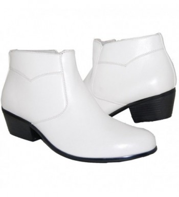White Diamonds Cuban Heel Boot