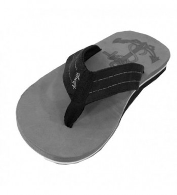 Surf Classic Anchor Sandal Black