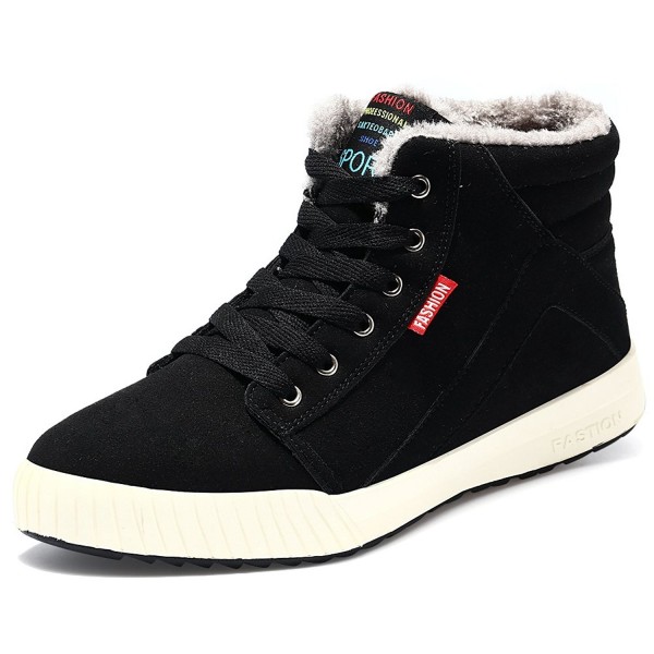 Men's Warm Suede Leather Snow Boot Fur 