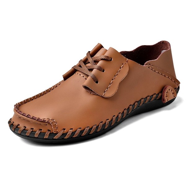 UBFen Driving Leather Slippers Moccasin