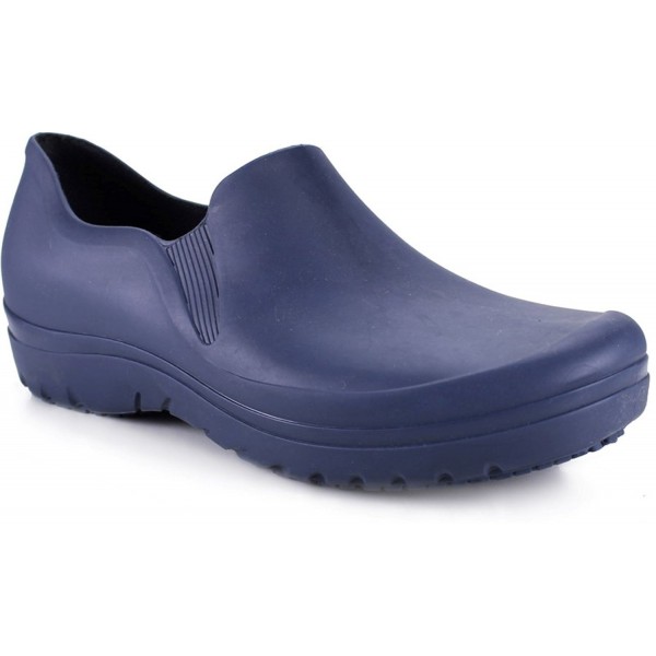 Men's Closed Back Clog - Enzo Shoes - Navy - C9185WGGDMD