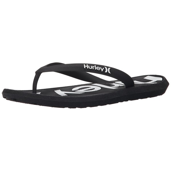 Hurley Mens Printed Sandal Black