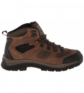 Men's Klondike Waterproof Hiking Boot - Earth Brown/Black/Tigerlily ...