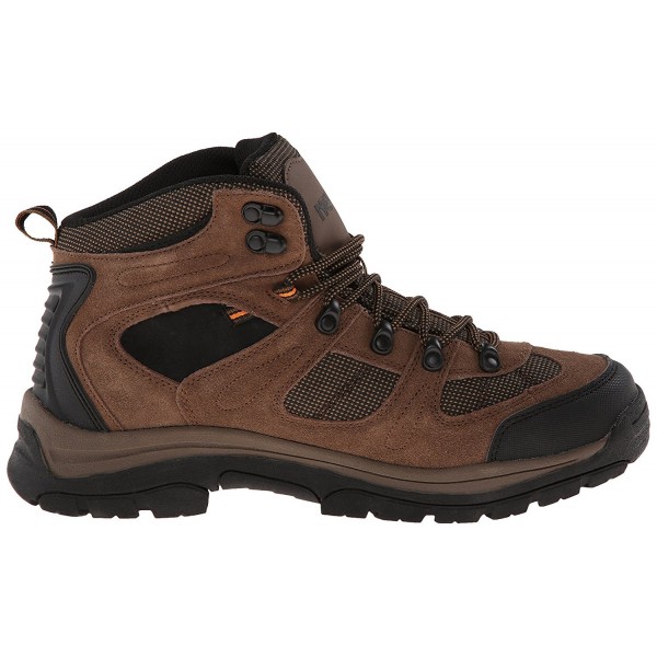 Men's Klondike Waterproof Hiking Boot - Earth Brown/Black/Tigerlily ...