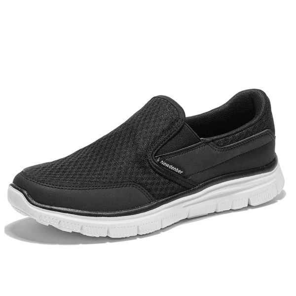 Sport Men's Casual Lightweight Slip-on Sneaker - Black - CT1849MO9GT