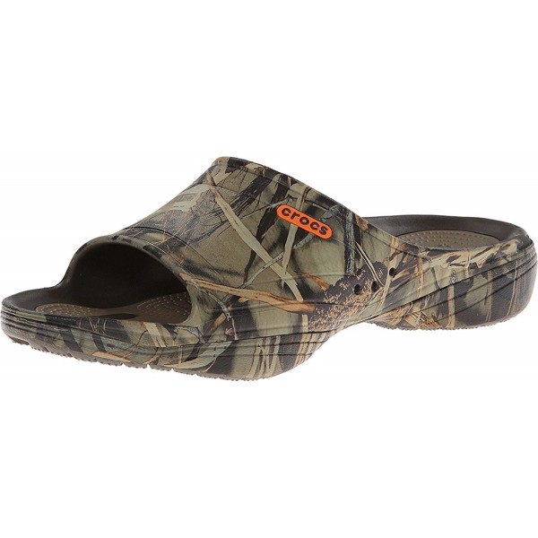 crocs camouflage sandals