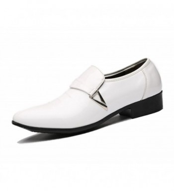 Zzhap Pointed Toe Tuxedo Casual Loafer