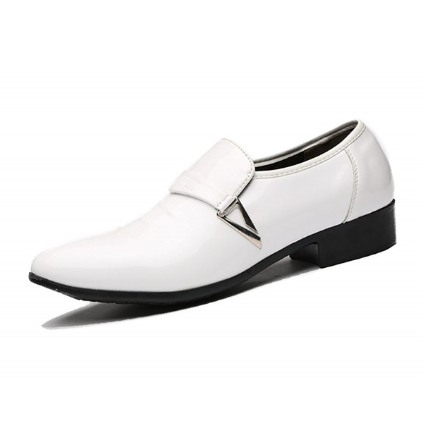 mens white casual loafers