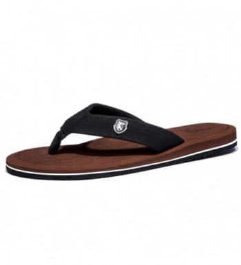 Mens Classical Comfortable Flip Flop Brown