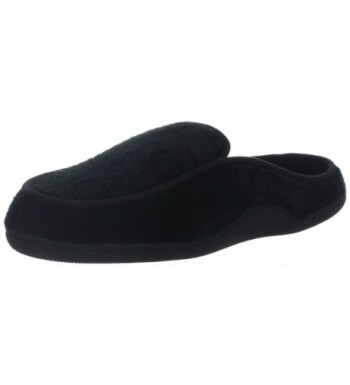 Isotoner Microterry Slippers X Large Black