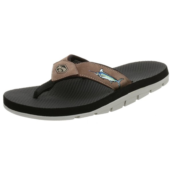 Men's Aka-Marlin Flip Flop - Brown - CA111HJTQL9