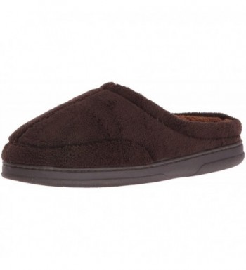 Dearfoams Microterry Slipper Coffee Medium