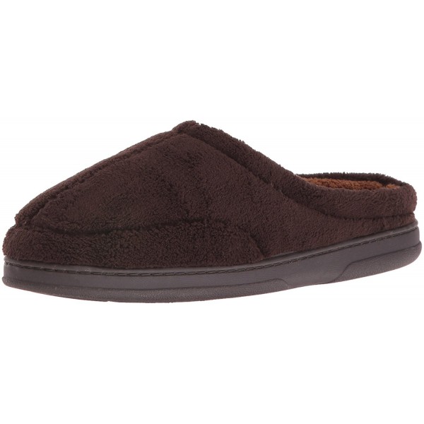 Dearfoams Microterry Slipper Coffee Medium