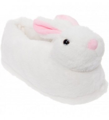 Silver Lilly Light Bunny Slippers