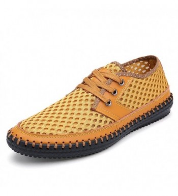 MIXSNOW Poseidon Loafers Walking Yellew48