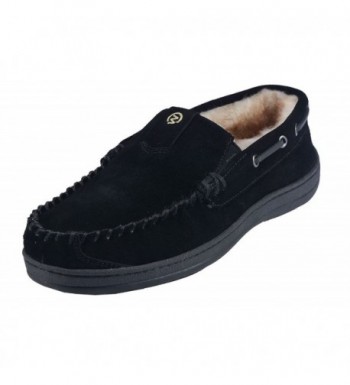 MOC PAPA Leather Moccasin Slipper