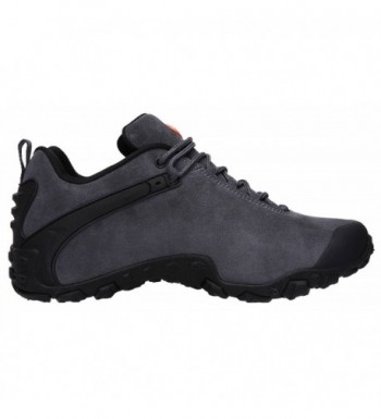 Men's Outdoor Low-Top Lacing Up Water Resistant Trekking Hiking Shoes ...