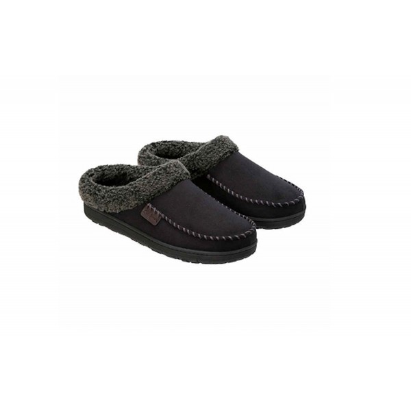 Dearfoams Memory Slipper Small Black