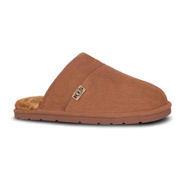 RJs Fuzzies Sheepskin Slippers Chestnut