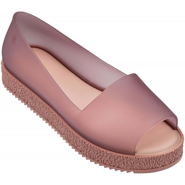 Melissa Womens Puzzle Flat Light