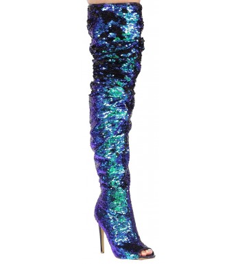 Weboo Dazzle 01 Sparkle Stiletto Hologram